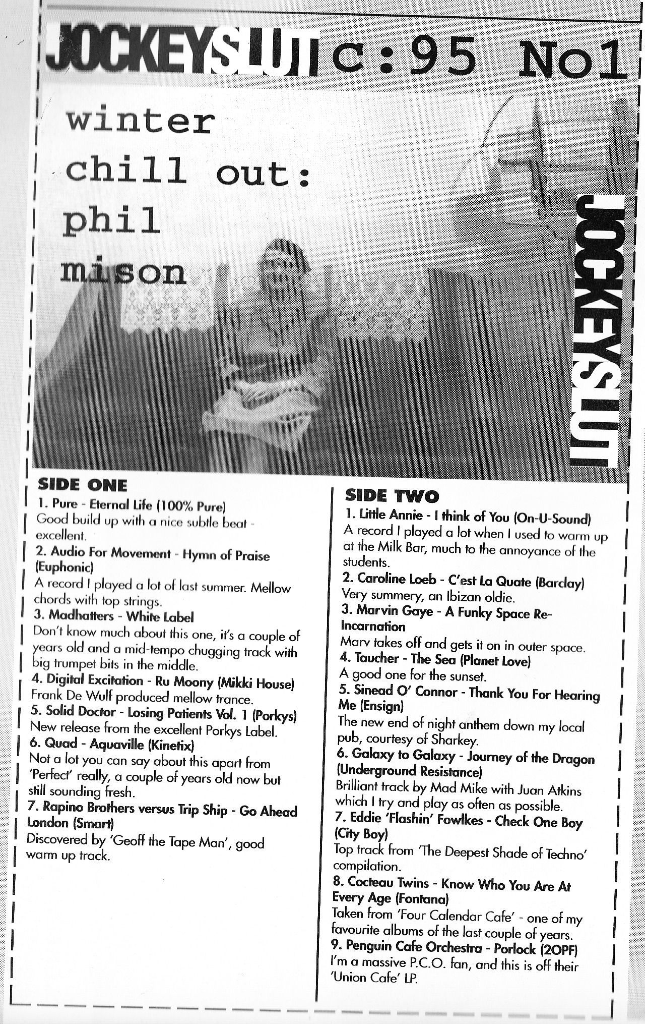 Cantoma, Test Pressing, Balearic, Balearic Beat, Disco, House, Mixes, Mellow, Culture, Fashion, Art, Design, The Face, Jockey Slut, Phil Mison, Piece
