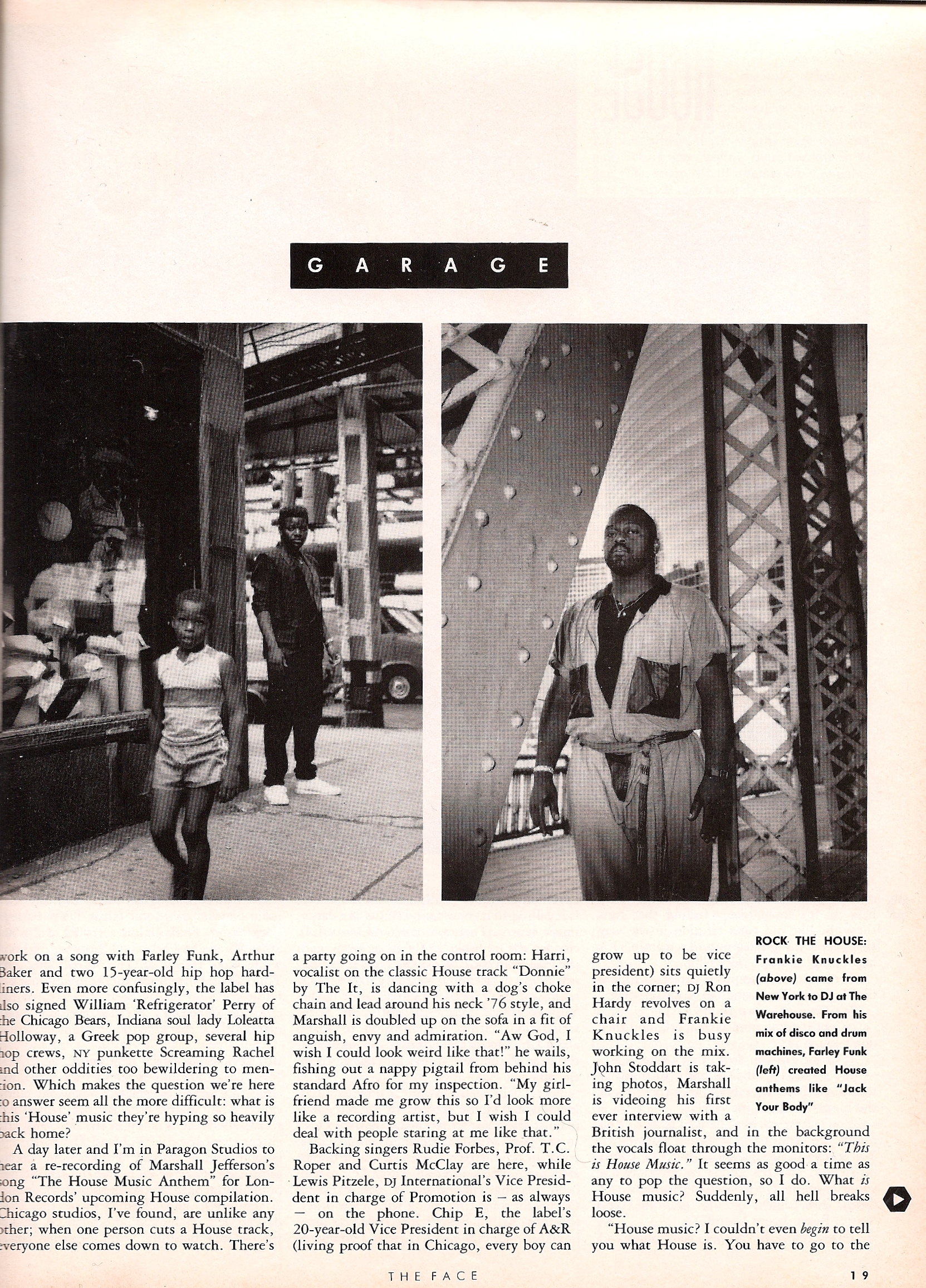 1986, Sample & Hold: The Bare Bones Of Disco, The Face, Sheryl Garratt, Chicago House, Chicago, Ron Hardy, Frankie Knuckles, Classic, Test Pressing, Balearic, Balearic Beat, Disco, House, Mixes, Mellow, Culture, Fashion, Art, Design, The Face,
