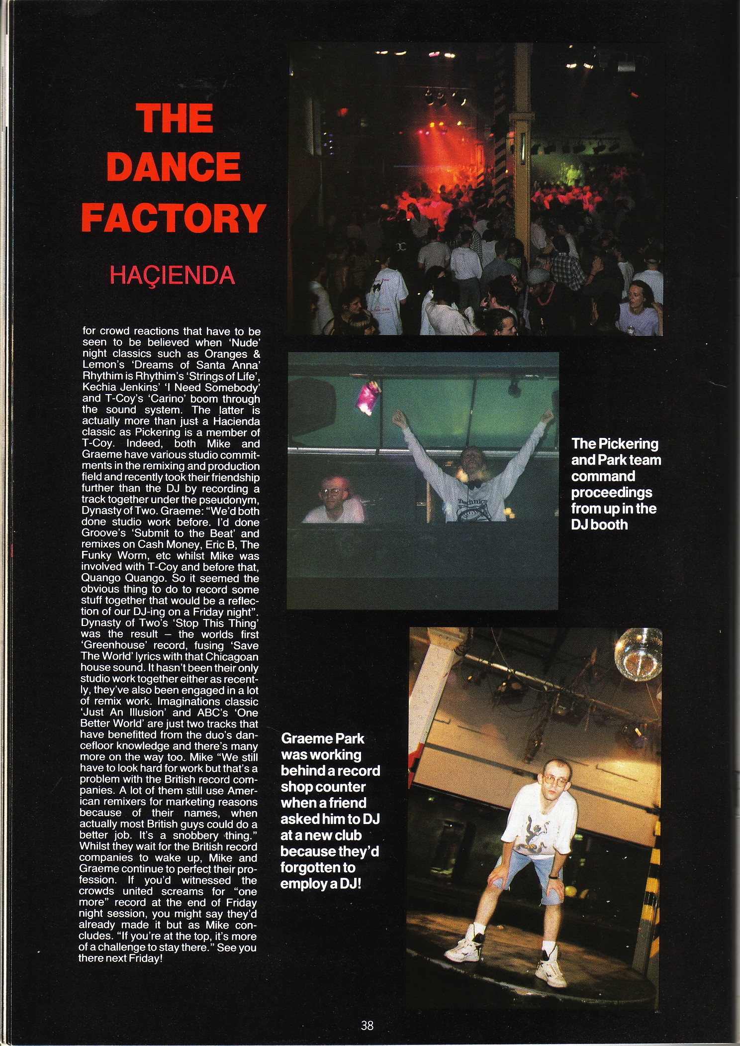 Mixmag, September, 1989, Mike Pickering, Graeme Park, Hacienda, Hot, Test Pressing, Balearic, Balearic Beat, Disco, House, Mixes, Mellow, Culture, Fashion, Art, Design, The Face,