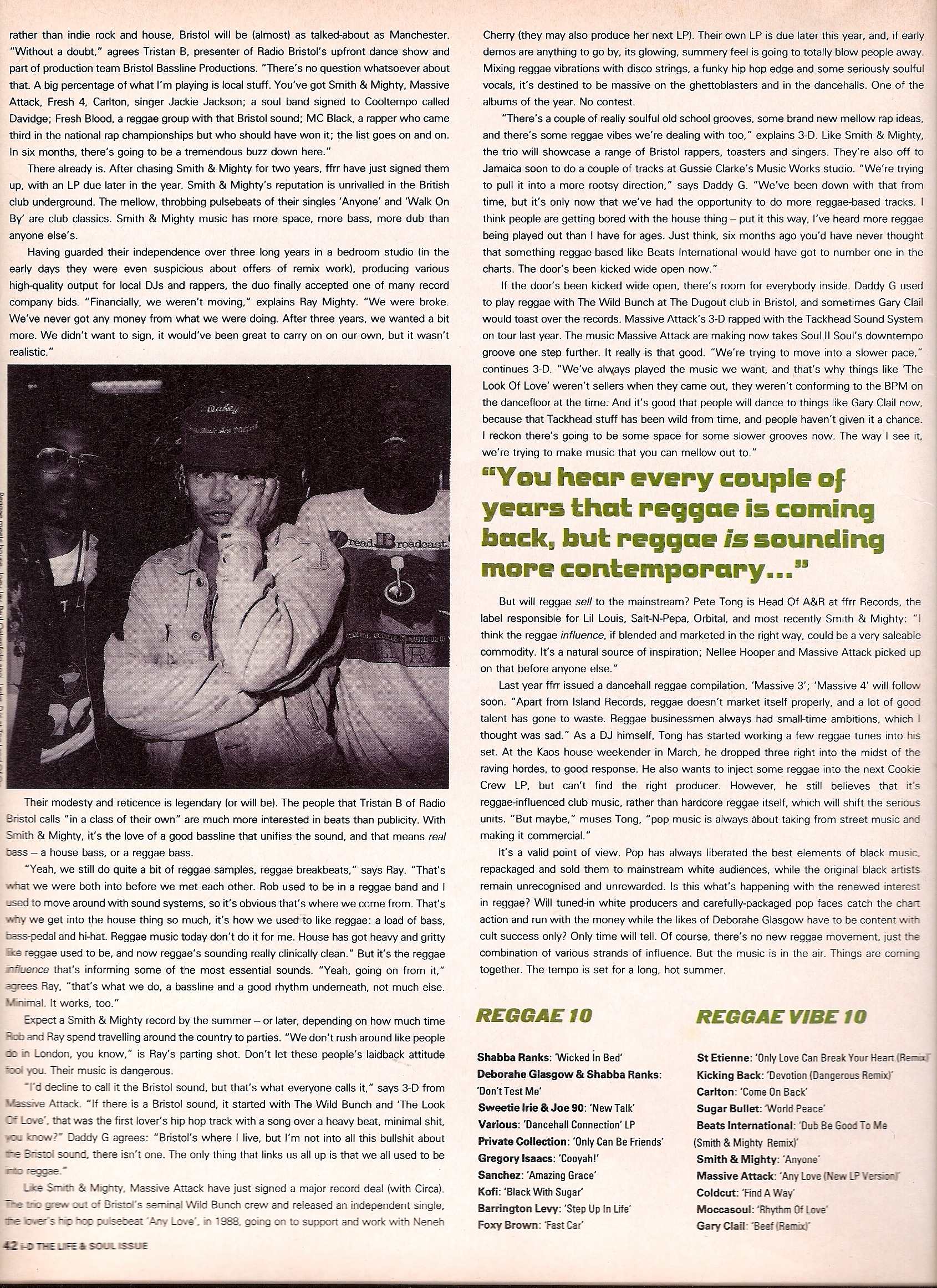 1990, Paul Oakenfold, 3D, Daddy G, Smith & Mighty, Joey Jay, i-D, Test Pressing, Balearic, Balearic Beat, Disco, House, Mixes, Mellow, Culture, Fashion, Art, Design, The Face,