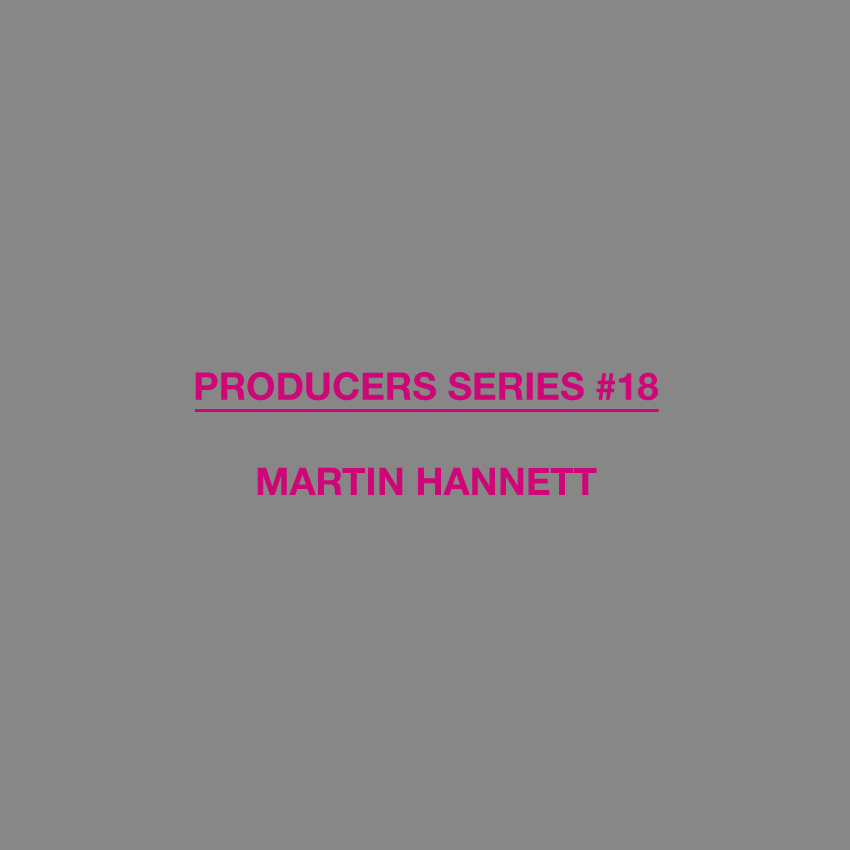 Producers Series, Test Pressing, Dr Rob, Martin Hannett, Front