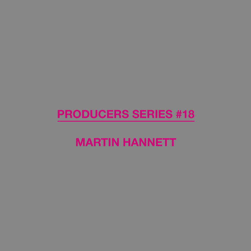 198-MARTIN-HANNETT-FRONT Producers Series, Test Pressing, Dr Rob, Martin Hannett, Front