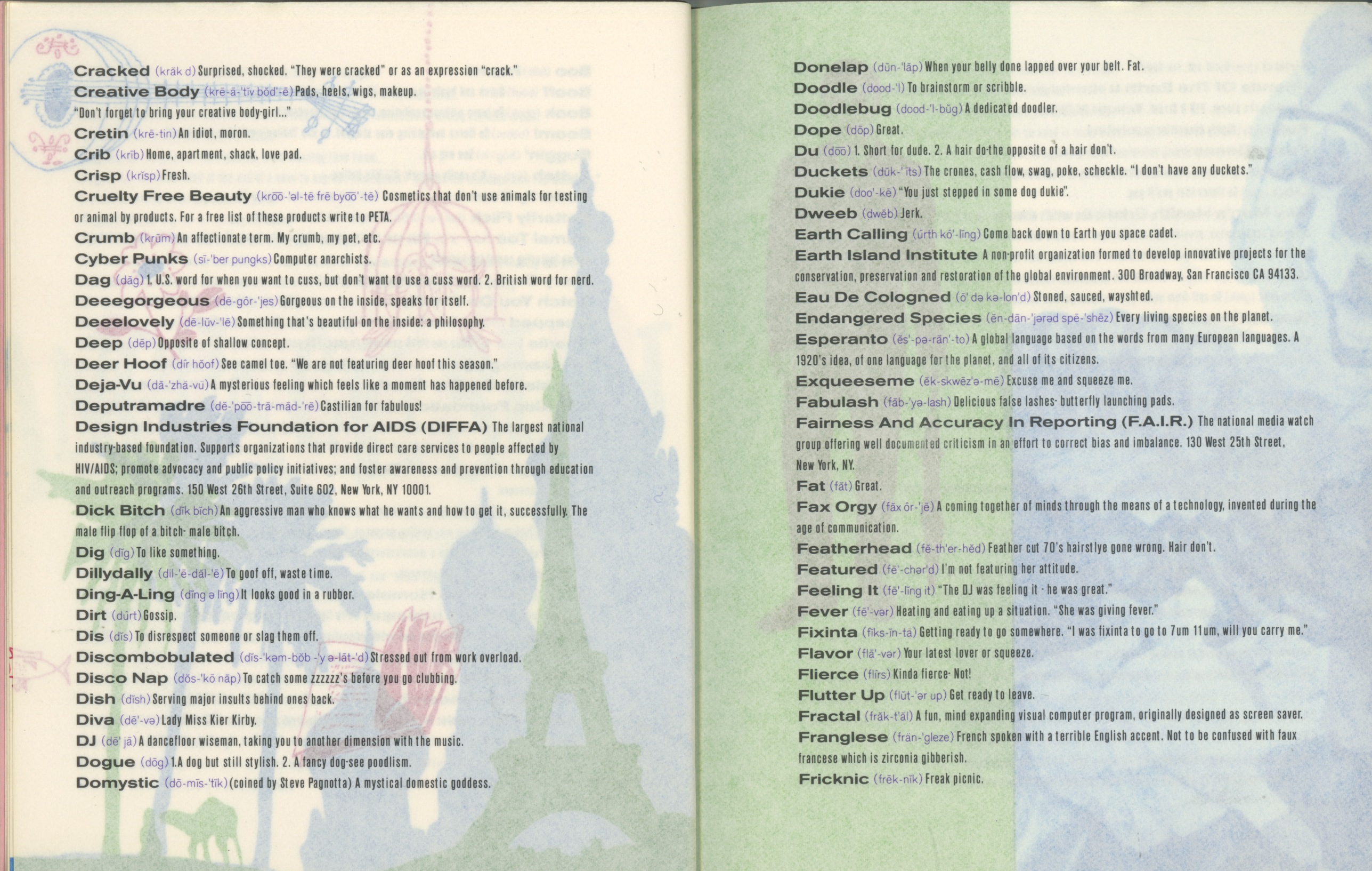 Deee-Lite, The 367 Deee-Liteful Words, Dictionary, House, Words,