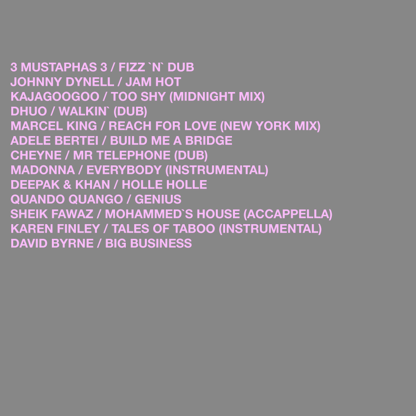 229-PRODUCERS-SERIES-MARK-KAMINS-BACK Test Pressing, Producers Series, Dr Rob, Mark Kamins