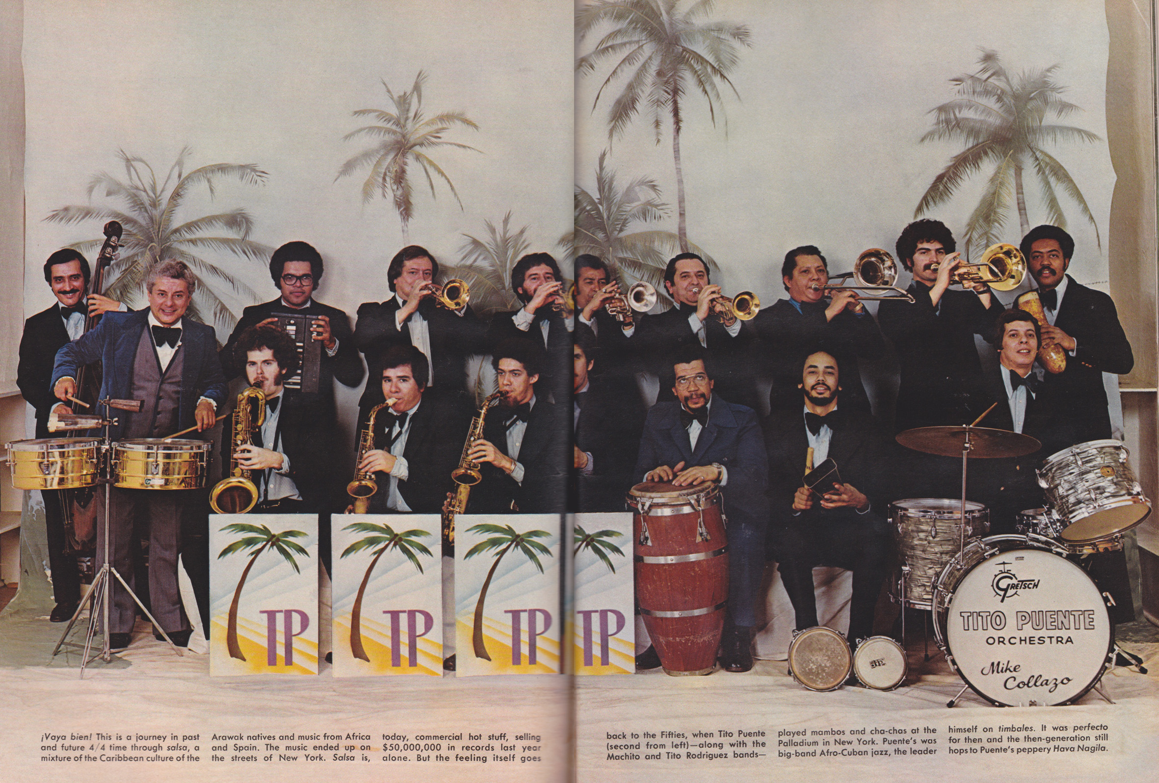 Jean-Paul Goude Salsa Spread Esquire 1975 Spread2