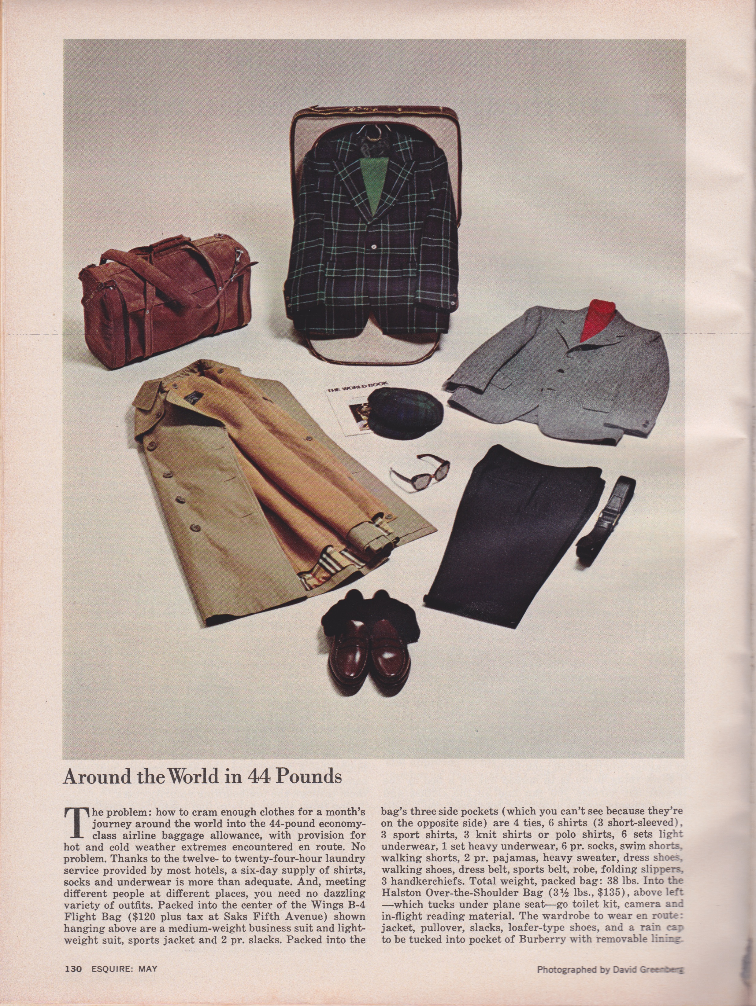 Esquire, May, 1974, Fashion