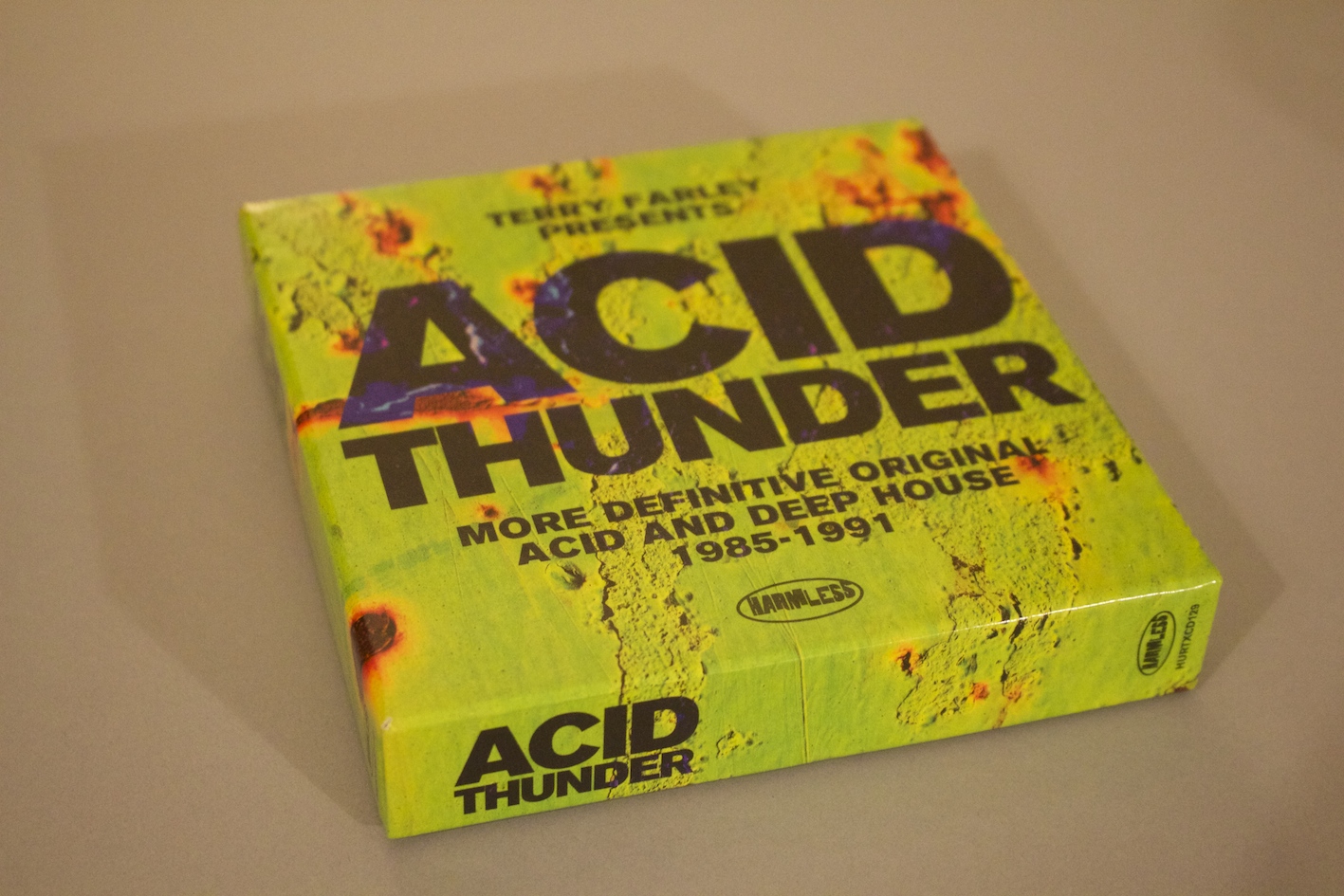 Acid Thunder, More Definitive Original Acid And Deep House, Harmless, Terry Farley, Compilation, Test Pressing, Review