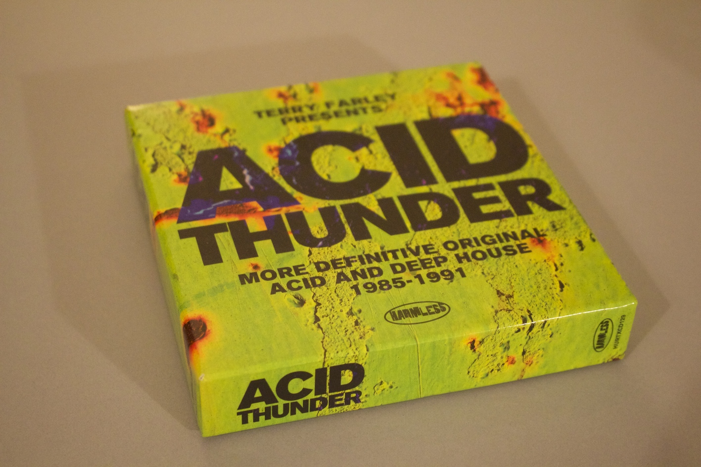 Acid Thunder, More Definitive Original Acid And Deep House, Harmless, Terry Farley, Compilation, Test Pressing, Review