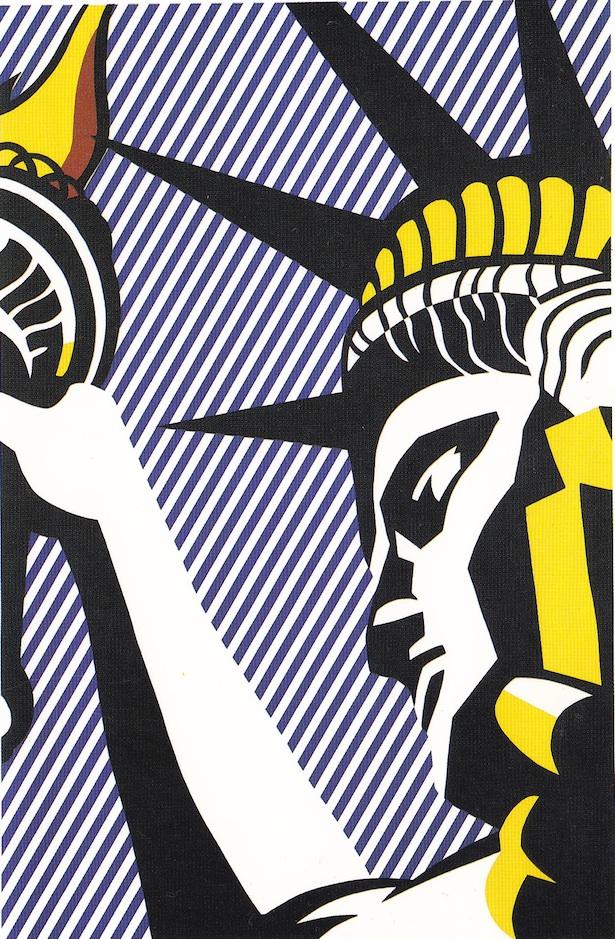 Test Pressing, Dr Rob, Just Because, Roy Lichtenstein, 1982, I Love Liberty