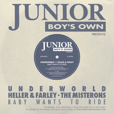 Underworld, Farley & Heller, Baby Wants To ride, Frankie Knuckles , Fun, Aids Charity, Elton John, 