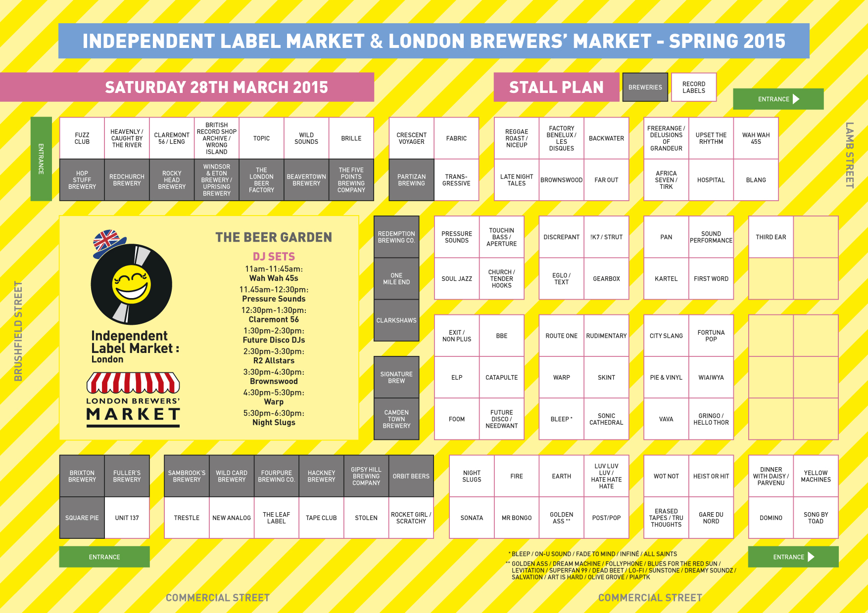 Independent Label Market, Easter, 2015, London, Spitalfields, 