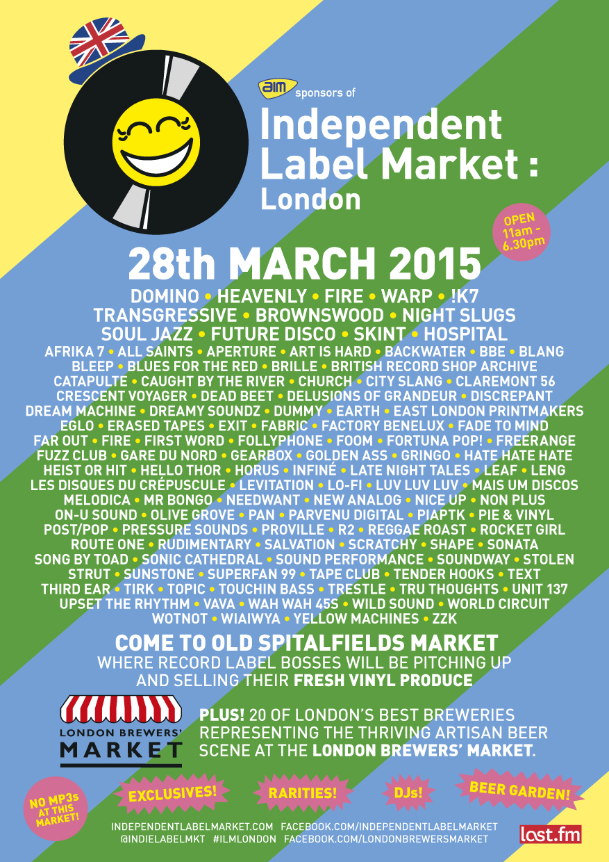 Independent Label Market, Easter, 2015, London, Spitalfields,