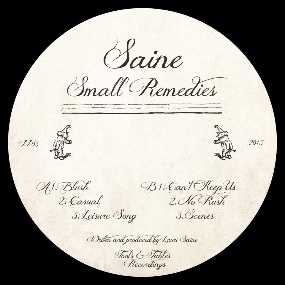 Saine, Fools & Fables, Small Remedies, Vinyl, Test Pressing, Review