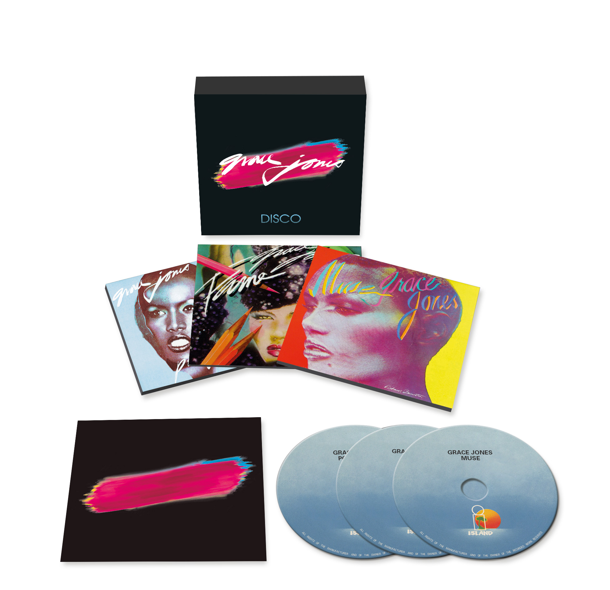 Grace Jones, Portfolio, Muse, Fame, Disco, Box Set, Island Records