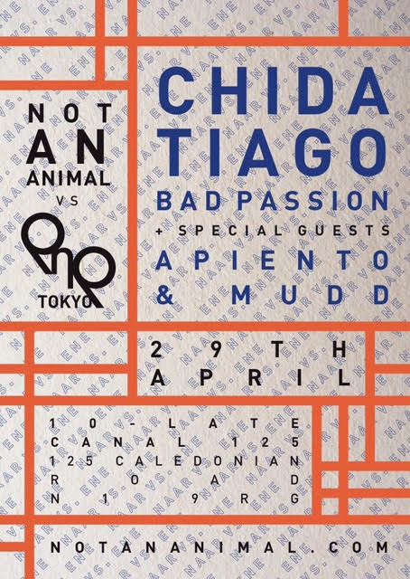 Chida, Tiago, Bad Passion, Mudd, Apiento, Mix, Test Pressing, Party