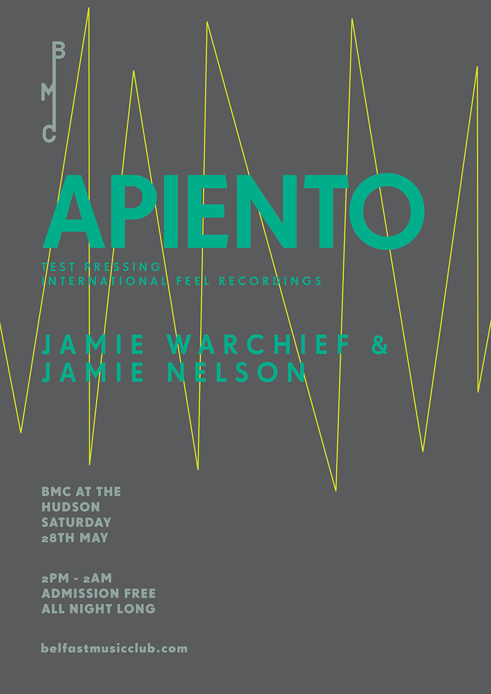 Apiento, Belfast Music Club, 