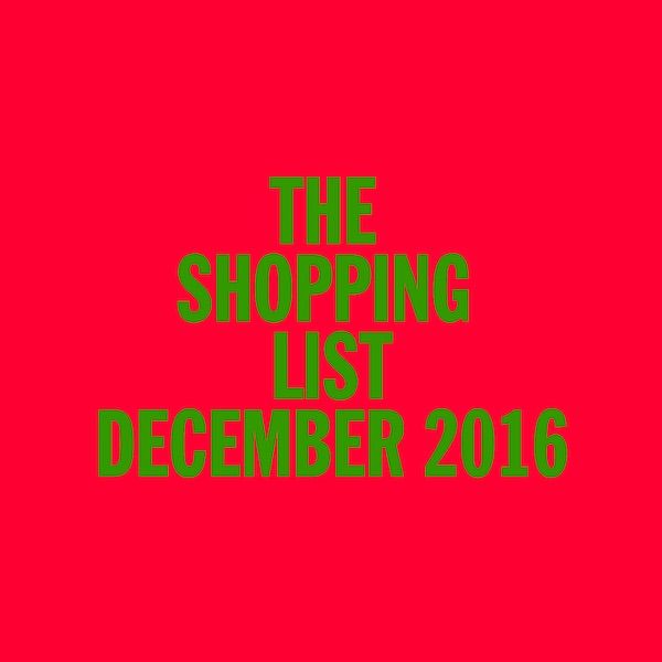 Test Pressing, Dr Rob, Mix, The Shopping List, December, 2016