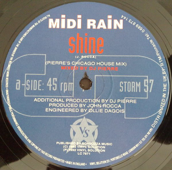 John Rocca, Freeze, Pink Rhythm, Midi Rain, Interview, Vinyl Solution, Test Pressing